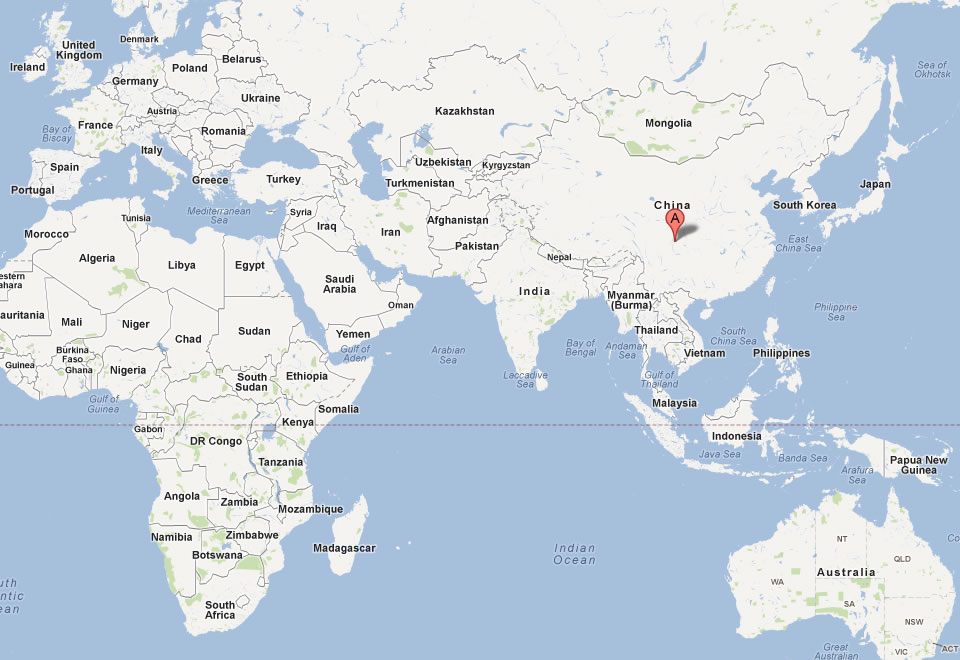 map of chengdu world